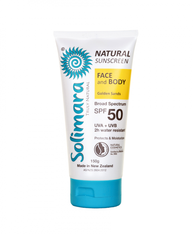 Solimara SPF50 Natural Mineral Sunscreen