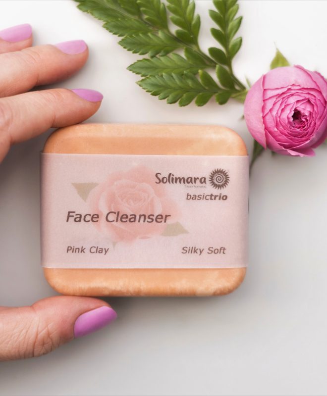 Solimara Natural Pink Clay Face Cleanser