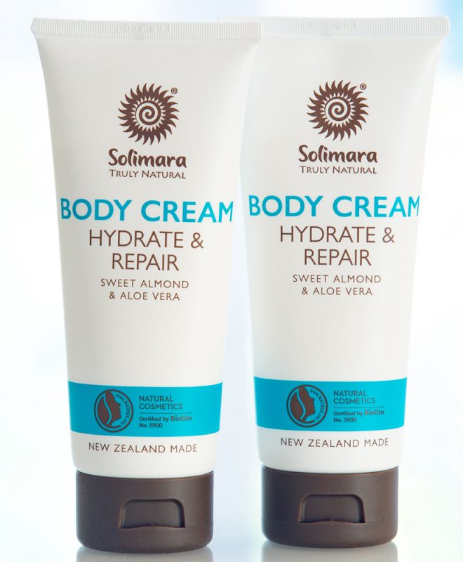Solimara Natural Body Cream. Best moisturizer for dry skin. Hydrate and repair.