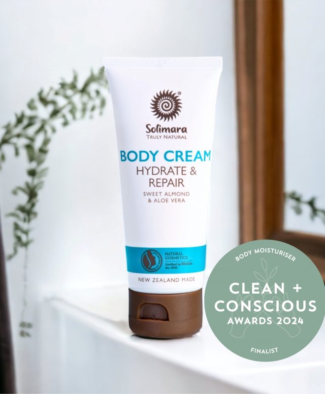 Solimara Body Cream Clean & Conscious Finalist