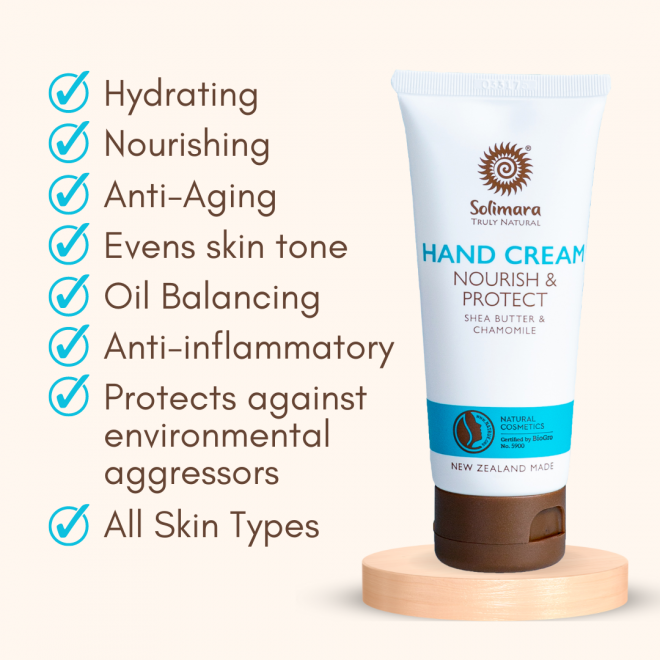 Hand cream moisturiser natural