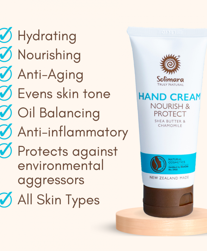 Hand cream moisturiser natural