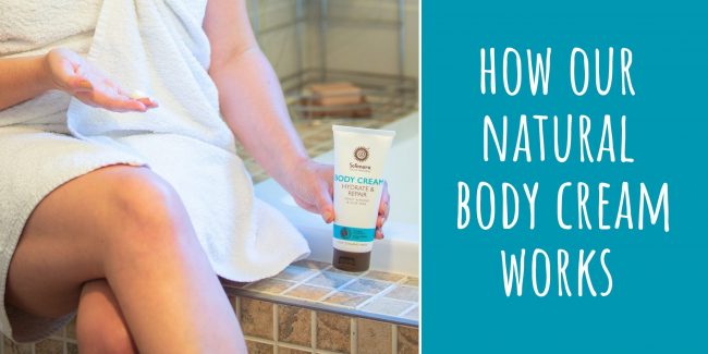 Natural body cream Natural moisturiser hydrate and repair